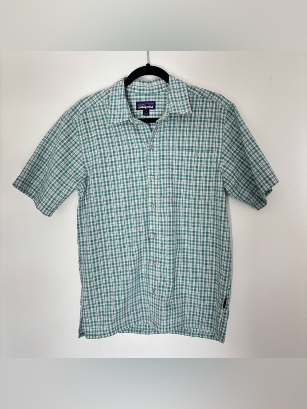 Patagonia Men’s Button Shirt Size Small Classic Checkered Outdoor Casual *d62